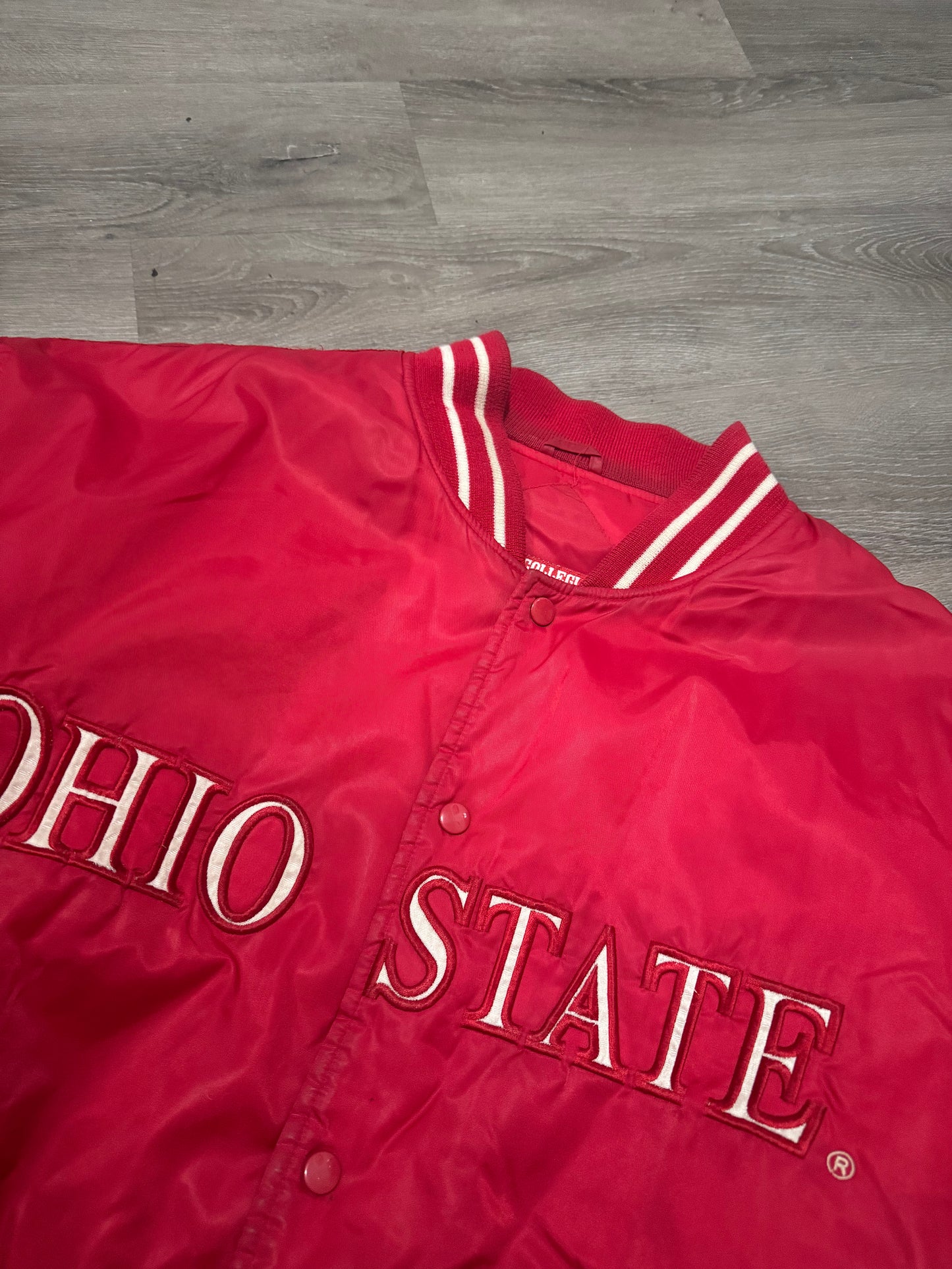 Vintage OSU Satin Bomber