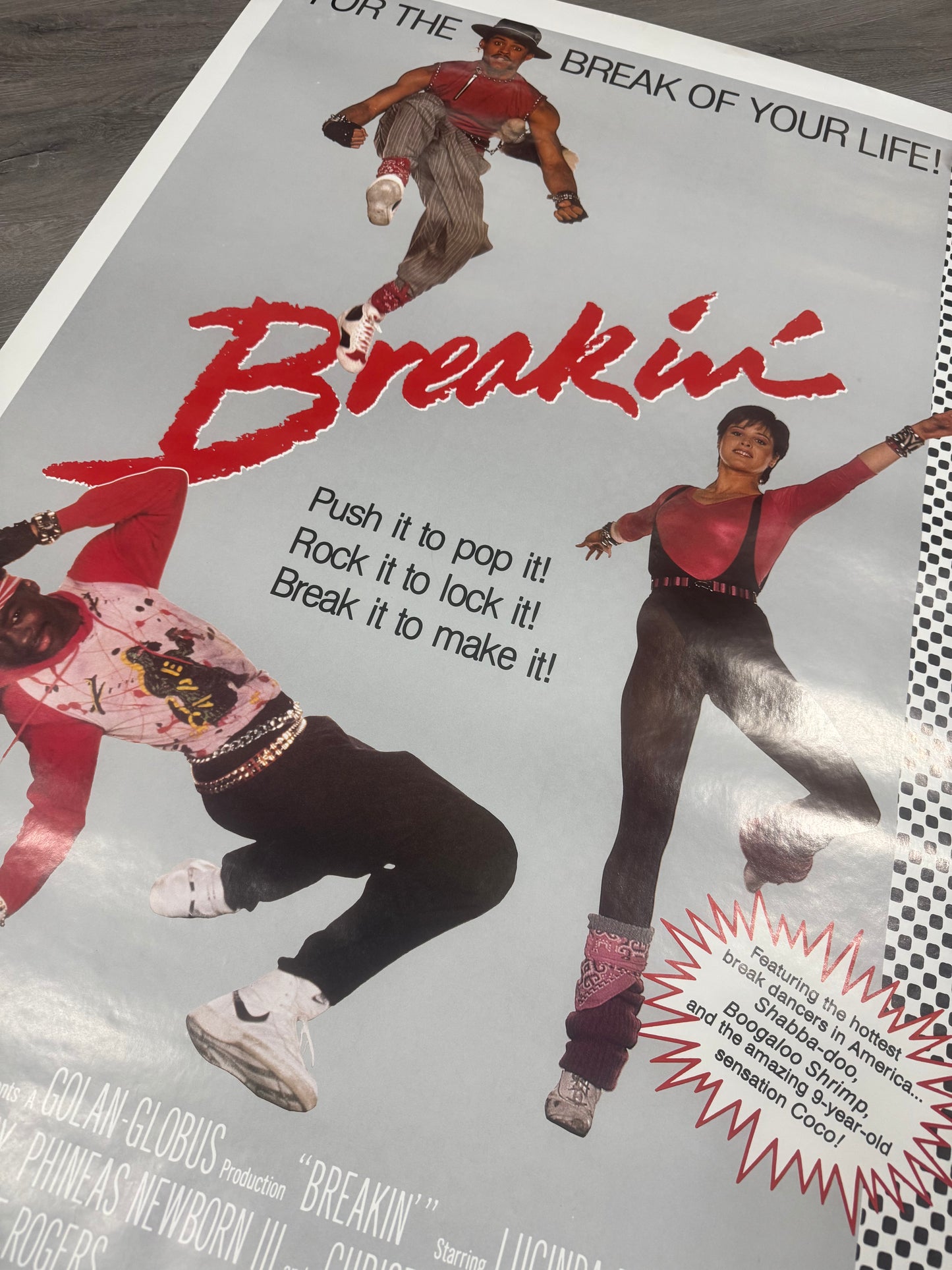 Vintage Breakin’ Movie Poster