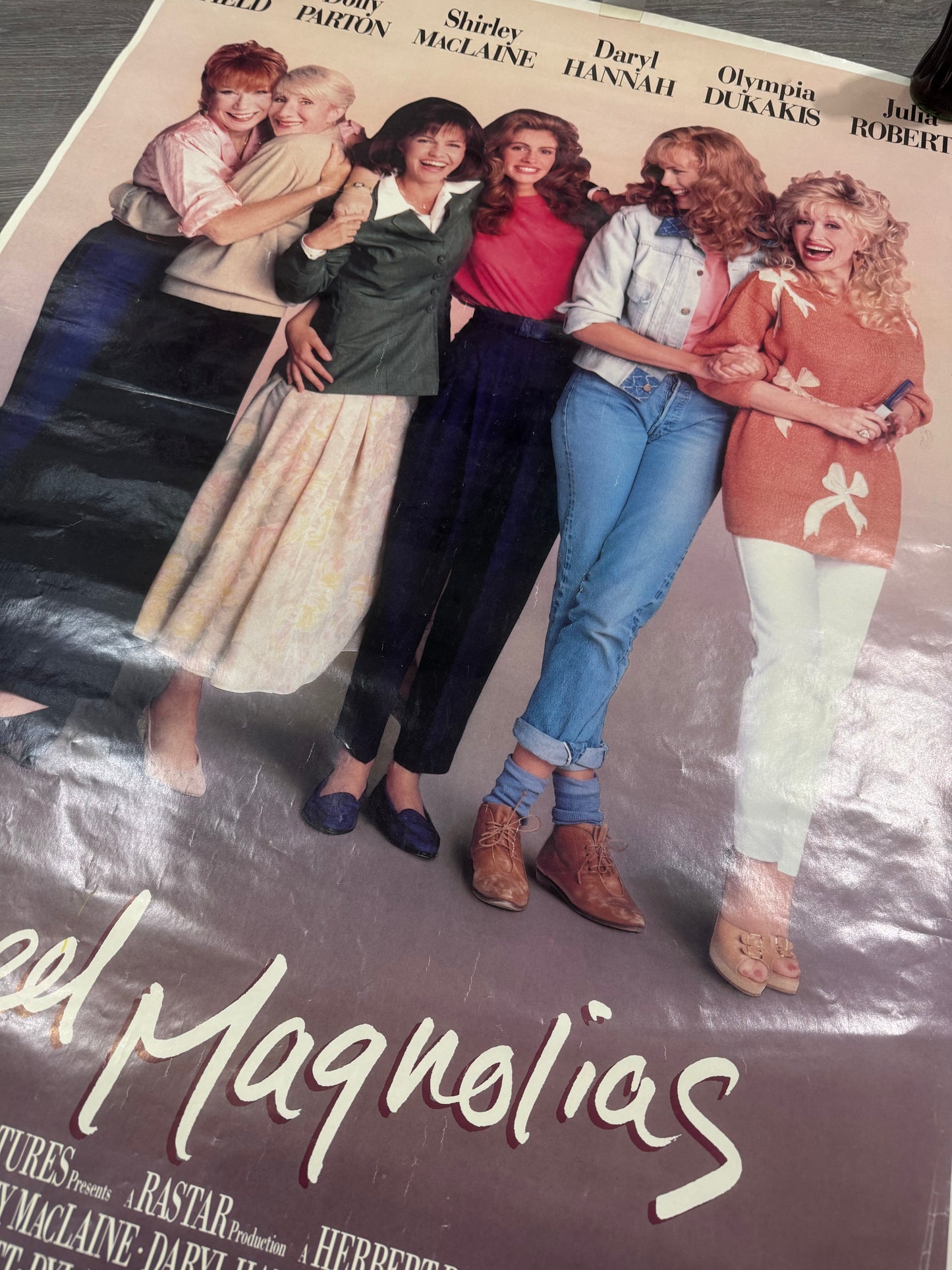 Vintage Steel Magnolias Movie Poster