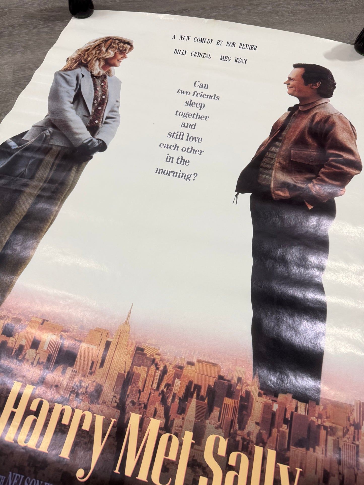 Vintage When Harry Met Sally Movie Poster