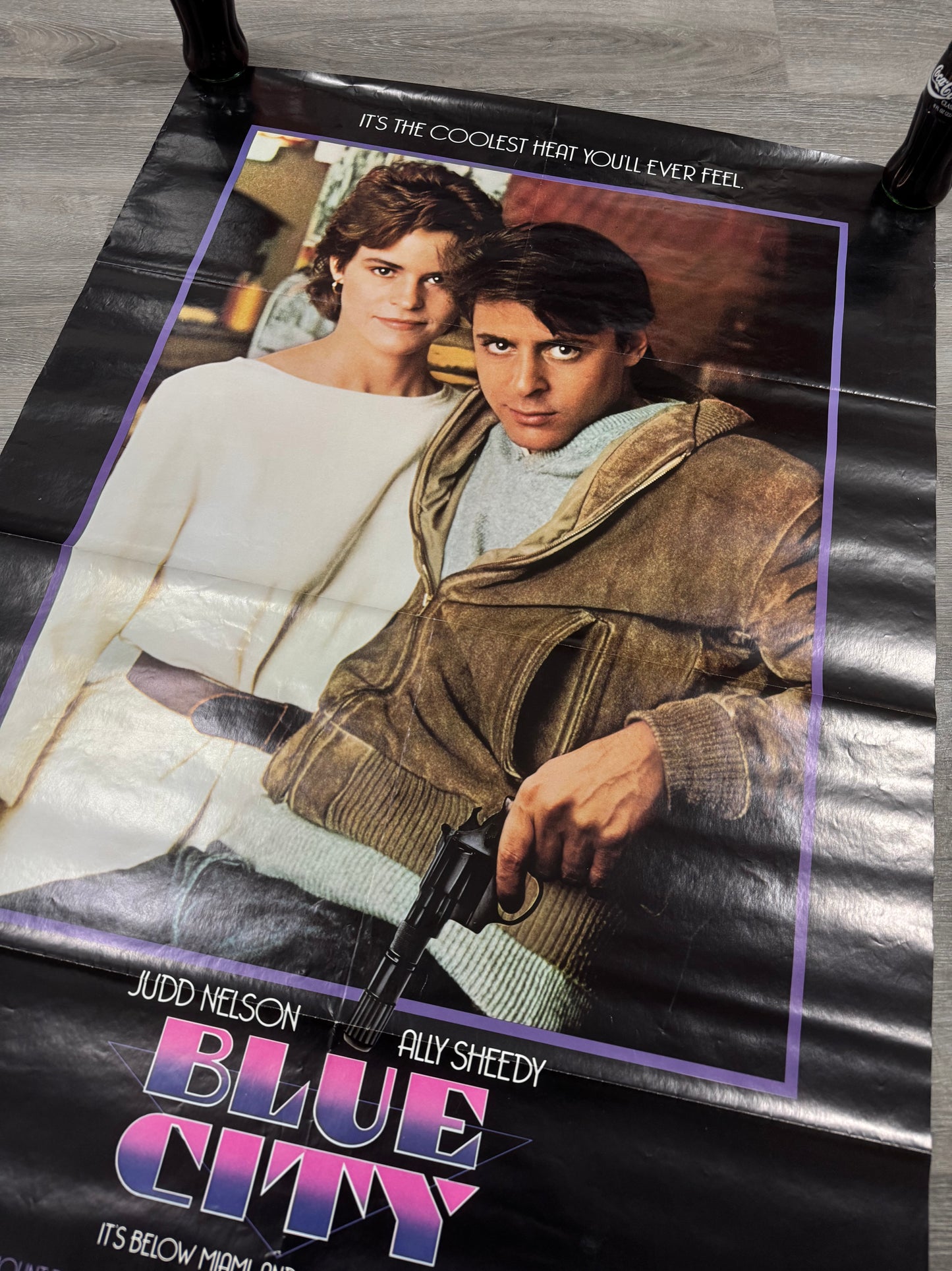 Vintage Blue City Movie Poster