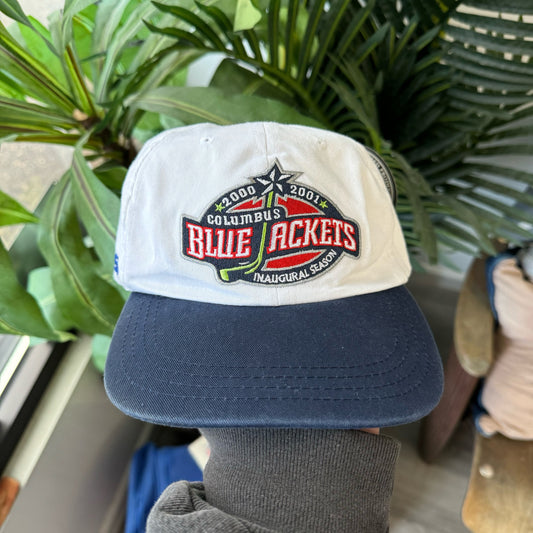 Vintage Columbus Blue Jackets hat