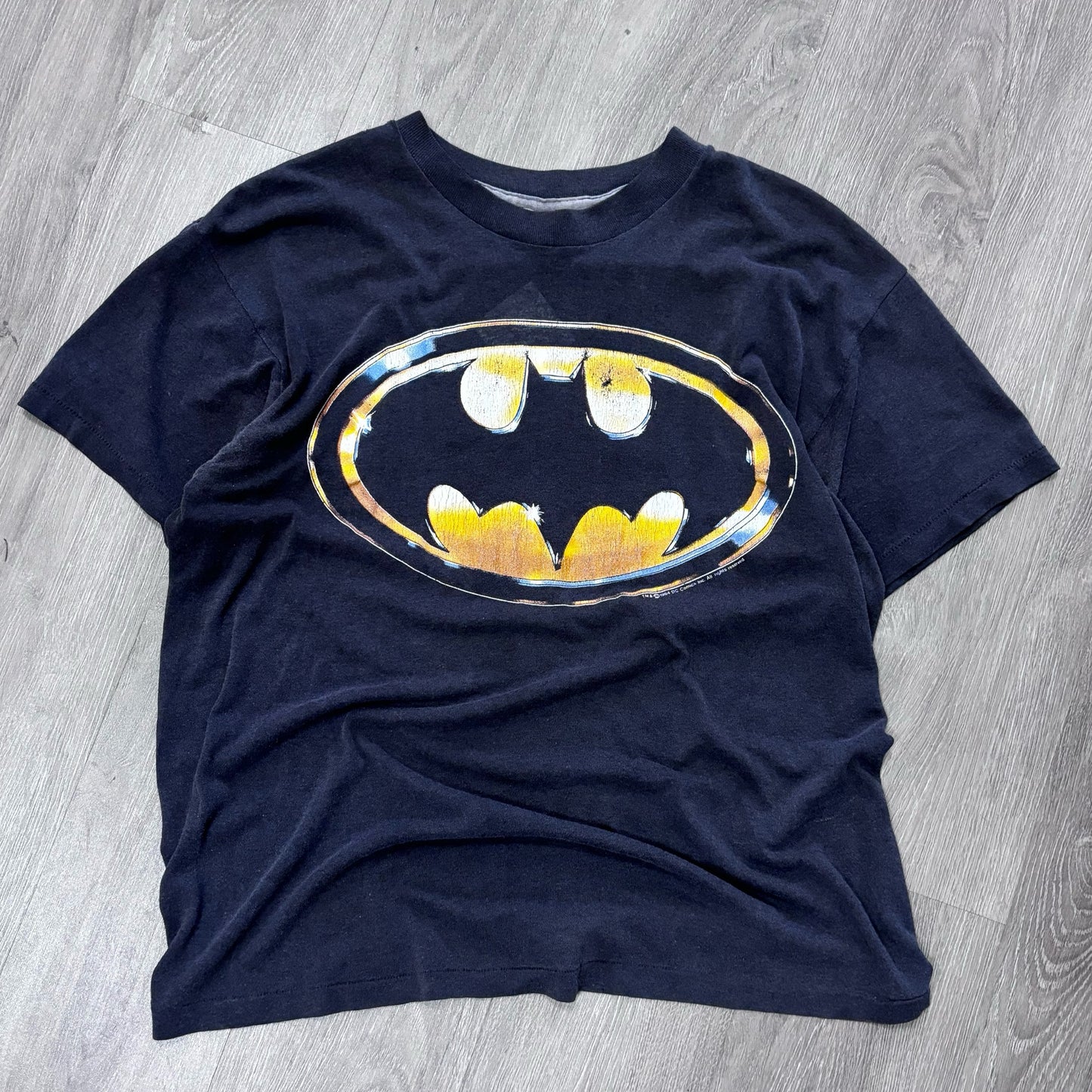 Vintage Batman Logo Tee